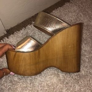 Steve Madden platform wedges